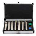 1/2 Shank 7 Pieces/Set Indexable Lathe Turning Tool Holder E1640