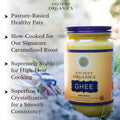 32 Fl Oz 2-Pack Organic Grass-Fed Ghee Butter G27056