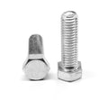 22-13 x 5x22 Coarse Thread Grade 5 Hex Tap Bolt Medium Carbon Steel Zinc Plated N5709