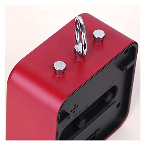 Small Digital Desk Clock with Square Metal Case Y827921