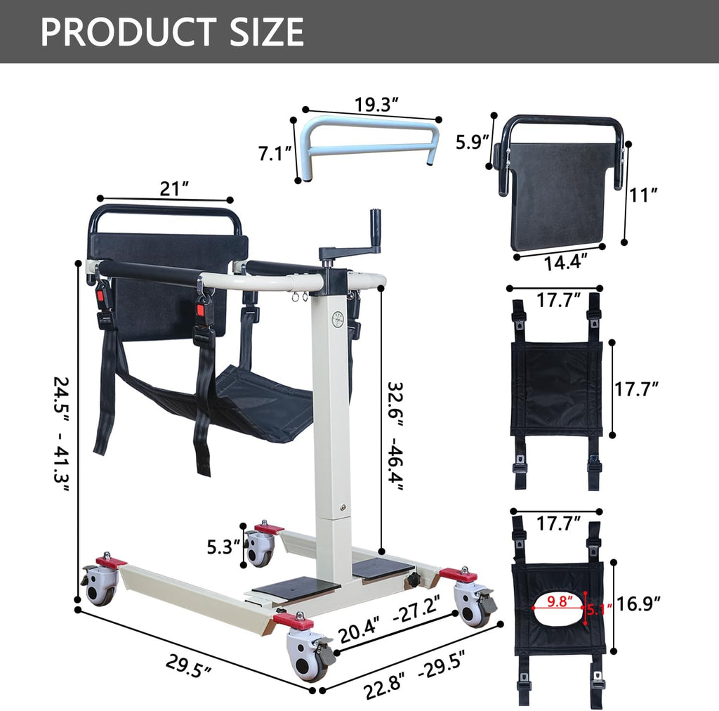 Patient Lift Transfer Chair D21206