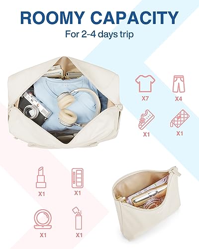 Pink Large Travel Duffle Bag W70086