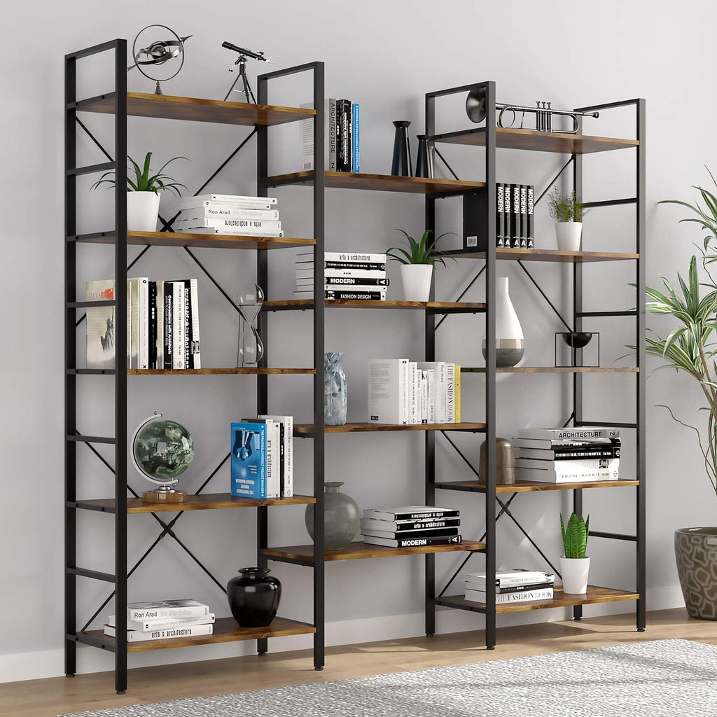 5-Shelf Wood Bookcase Y9209