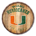 Miami Hurricanes 24x22 Barrel Top M5302