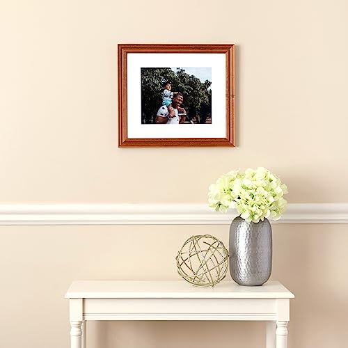 Brown 20x25 CM Picture Frame with Glass S8194