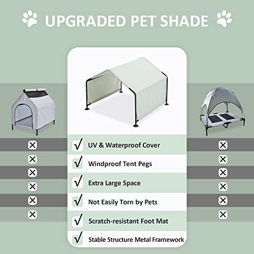 4'x4'x3' Waterproof Outdoor Dog Tent Z2091