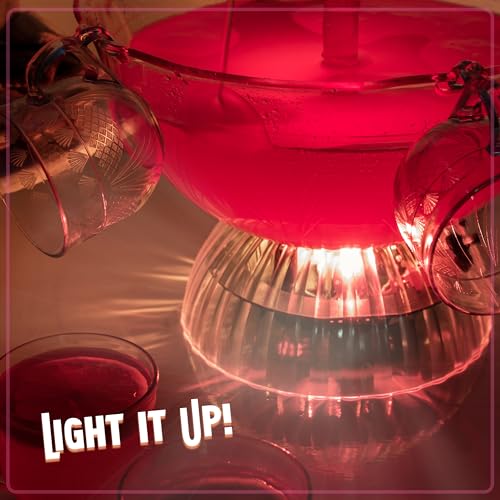 3-Tier Lighted Party Fountain, 1.5 Gallons, 8 Reusable Cups E55201