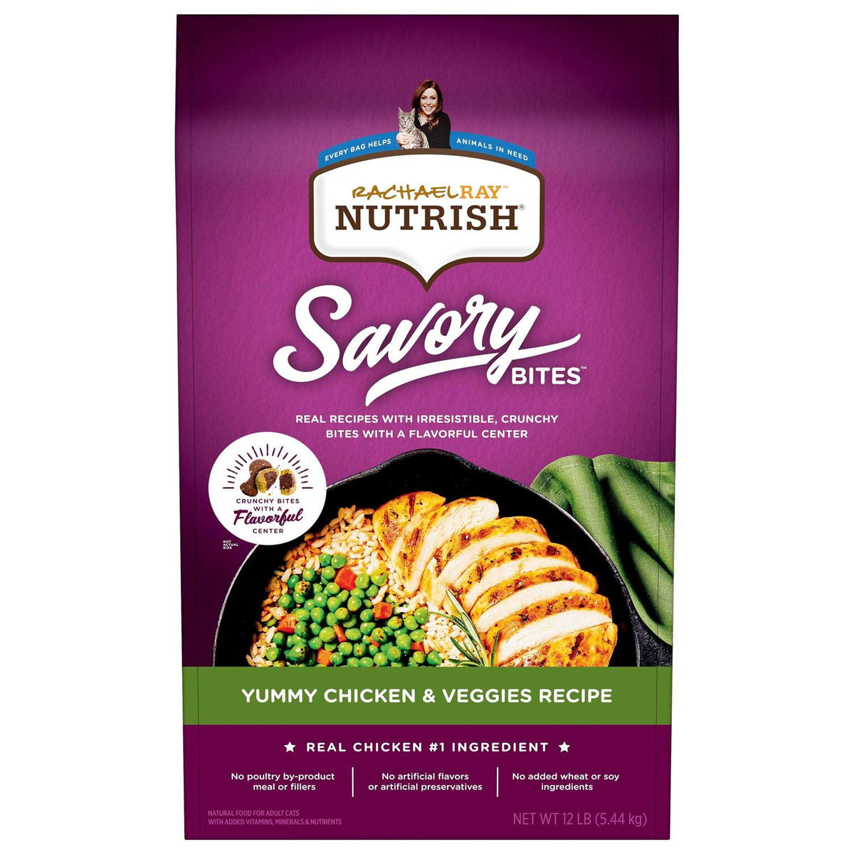 Savory Bites Dry Cat Food G349685
