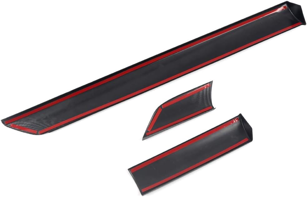 Toyota Tundra 2014-2021 Center Console Trim ABS Carbon Fiber Grain 3pcs F30688