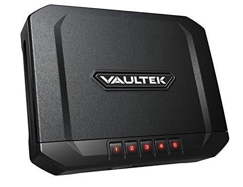 Portable Safe with Auto Open Lid Rechargeable Lithium-Ion Battery Q677