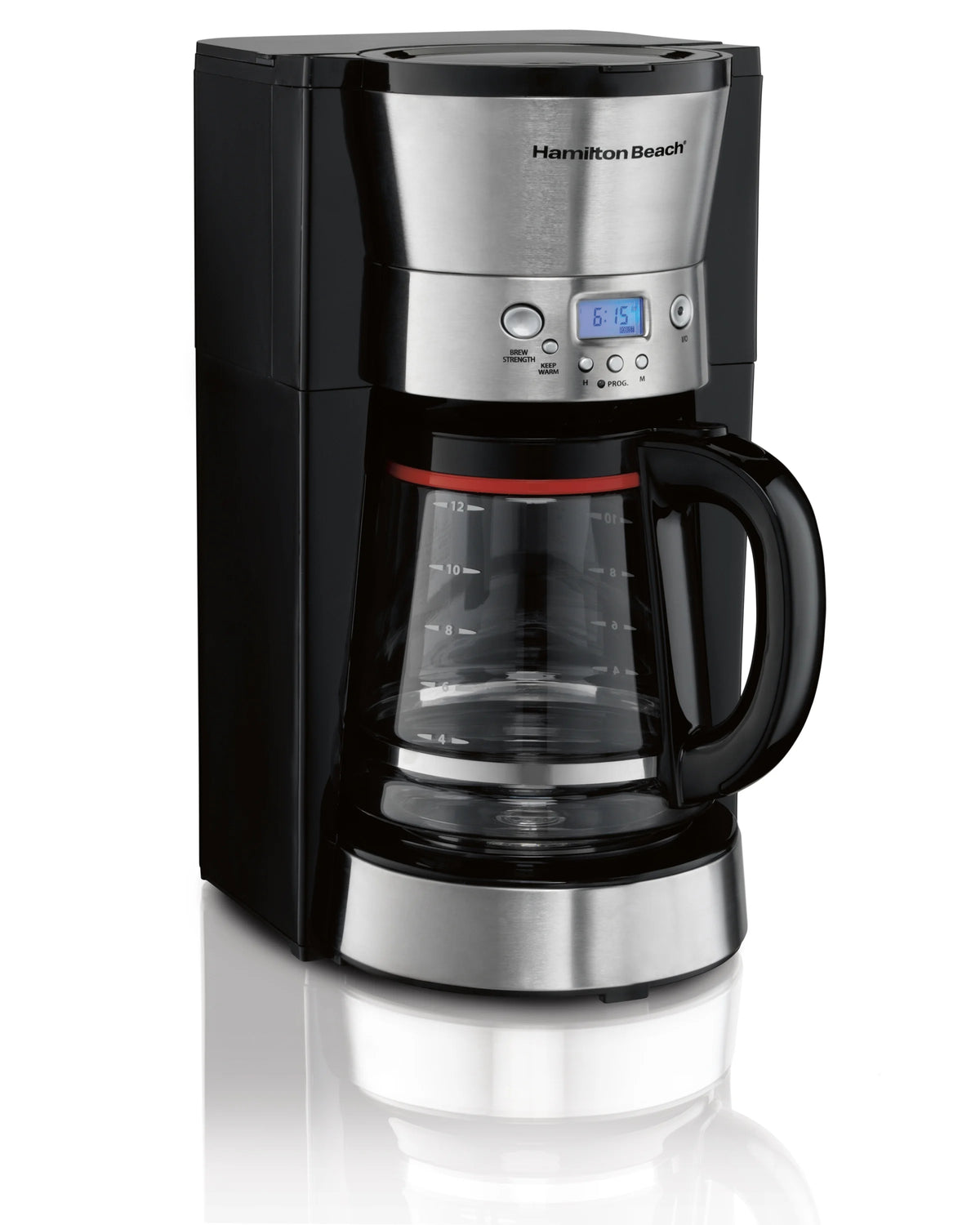 12 Cups Black Programmable Coffee Maker B34226