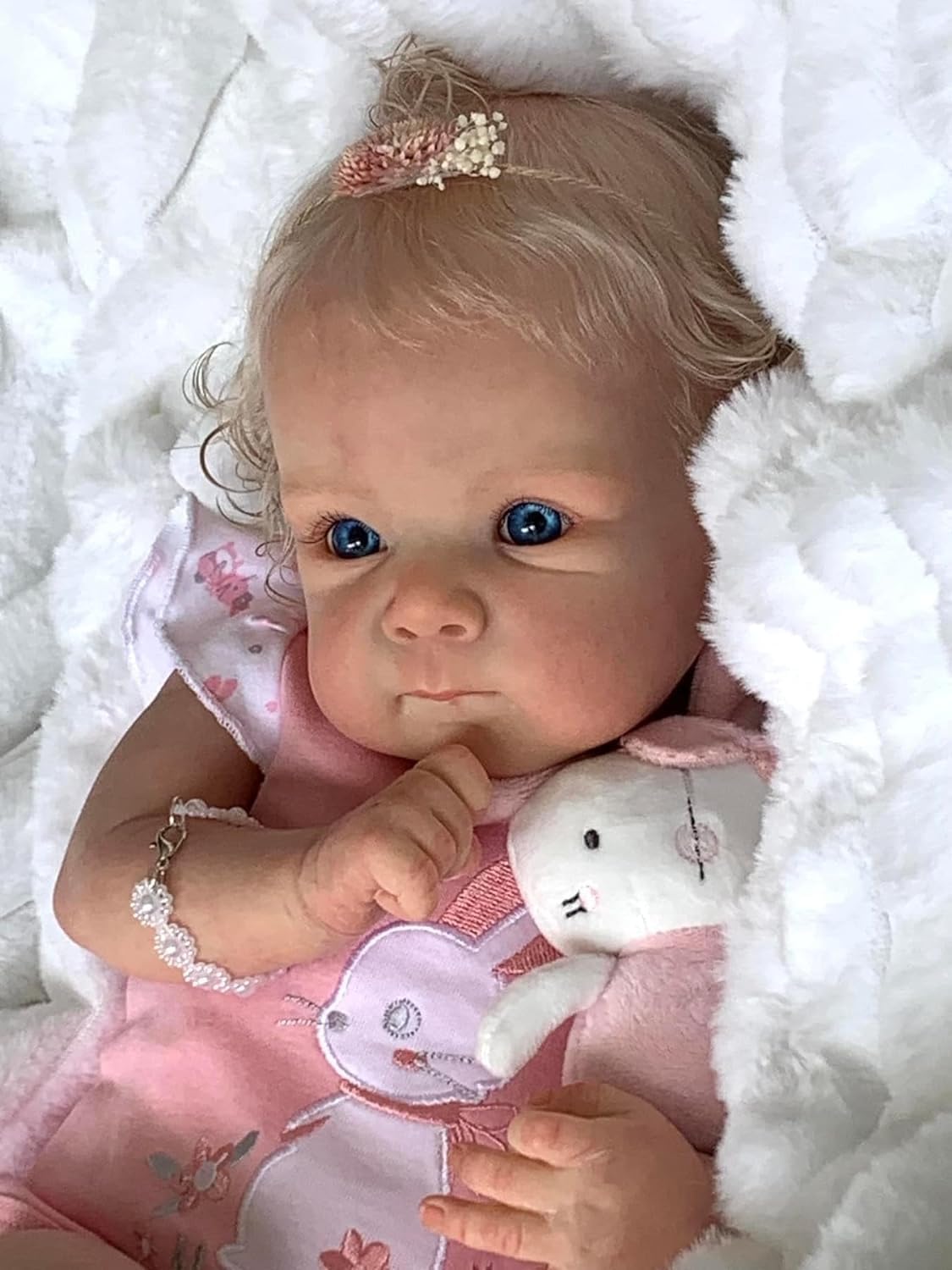 18 Inch Soft Silicone Reborn Baby Doll B340628