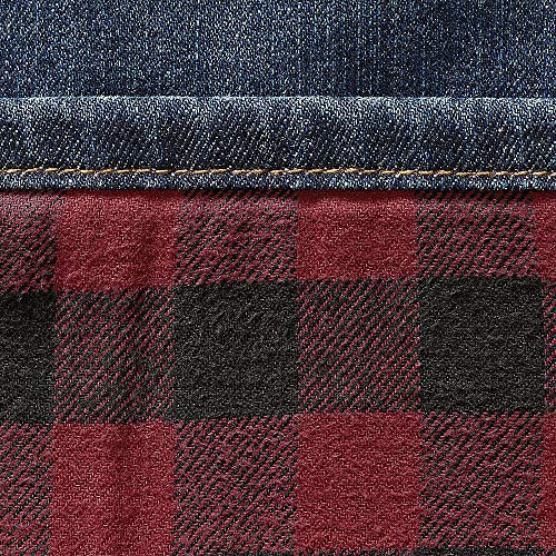 Men's Flannel-Lined Flex Jeans - Straight Fit I76349