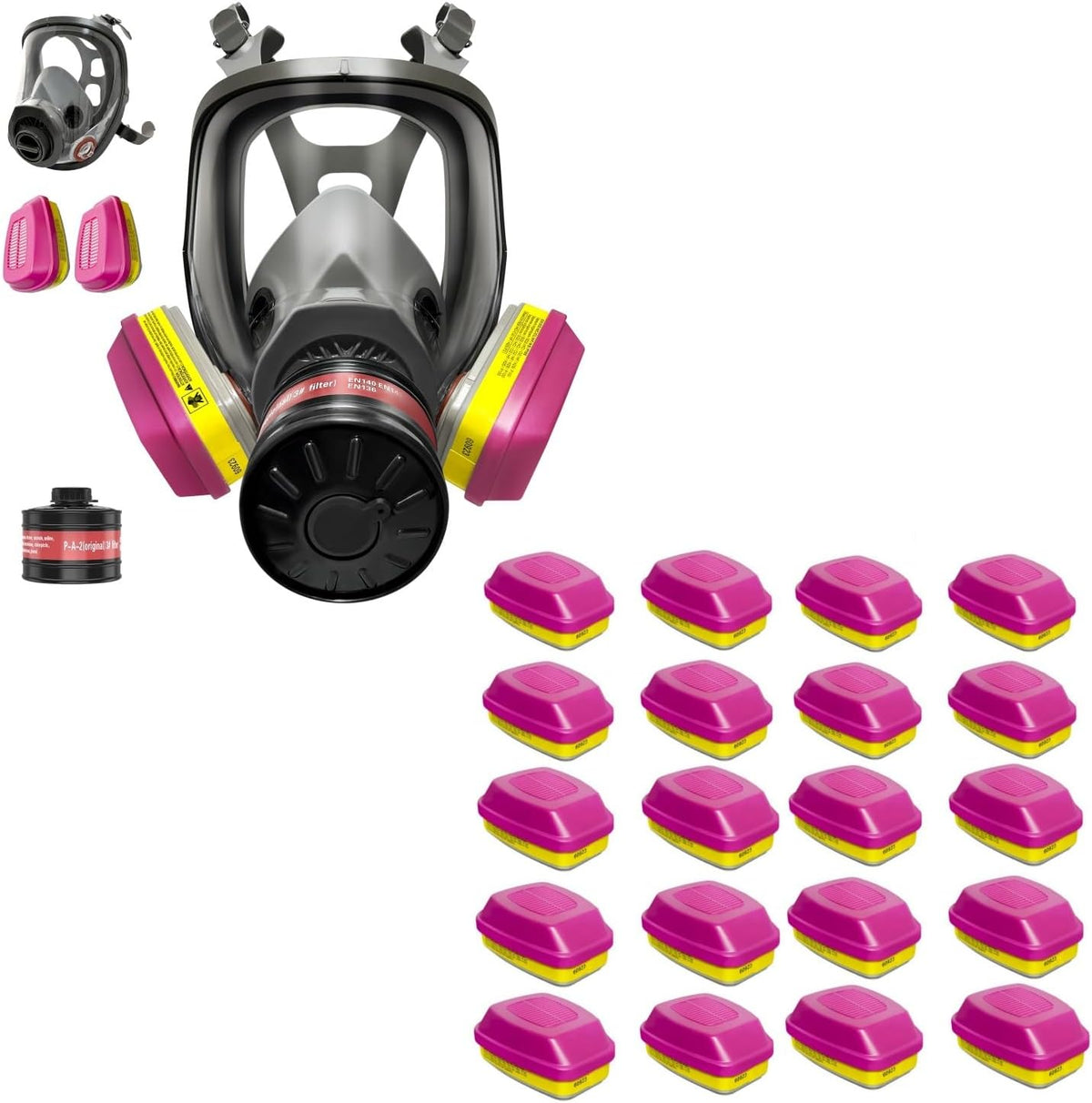 Gas Masks With Filters M58620