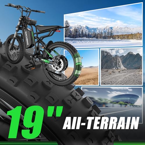 4000W 60V25Ah Electric Dirt Bike with 19'' Tire A9306