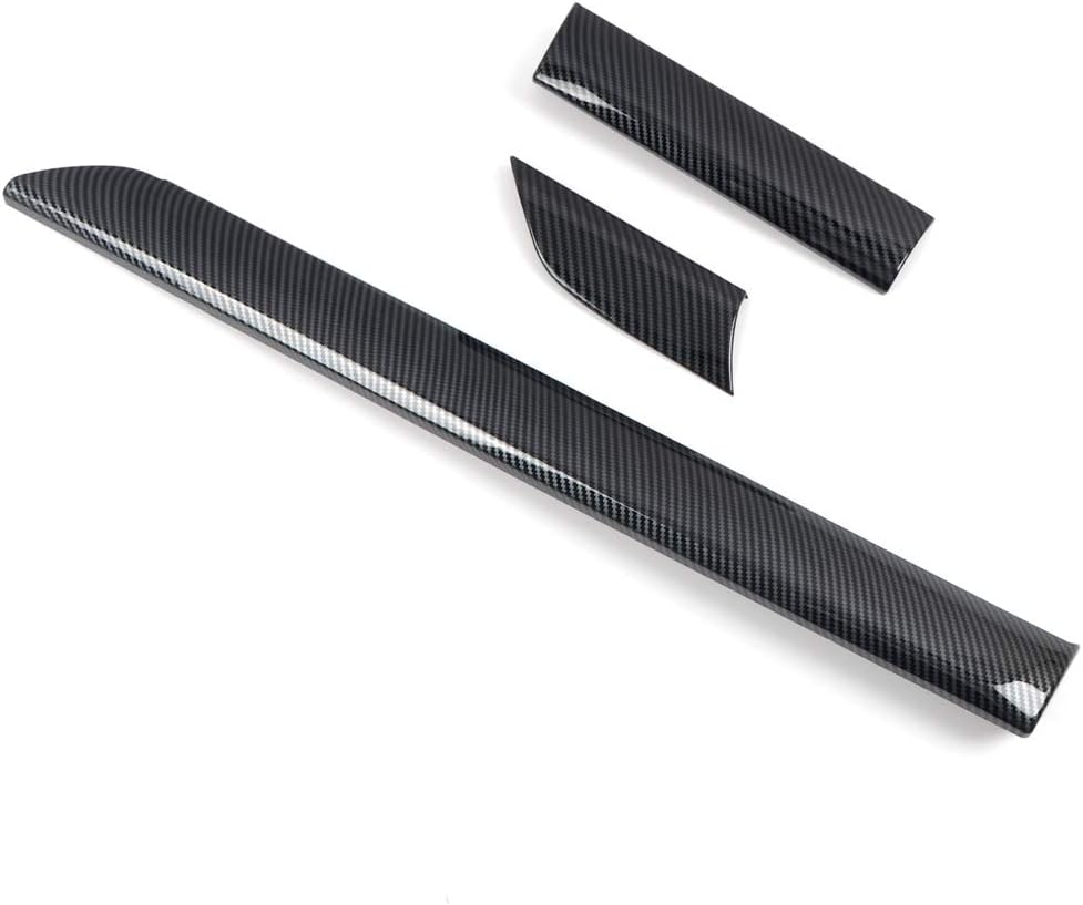 Toyota Tundra 2014-2021 Center Console Trim ABS Carbon Fiber Grain 3pcs F30688