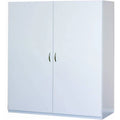 White Melamine Jumbo Storage Cabinet A69542