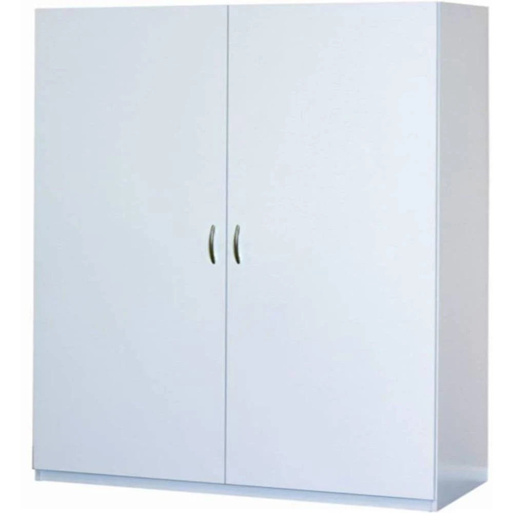 White Melamine Jumbo Storage Cabinet A69542