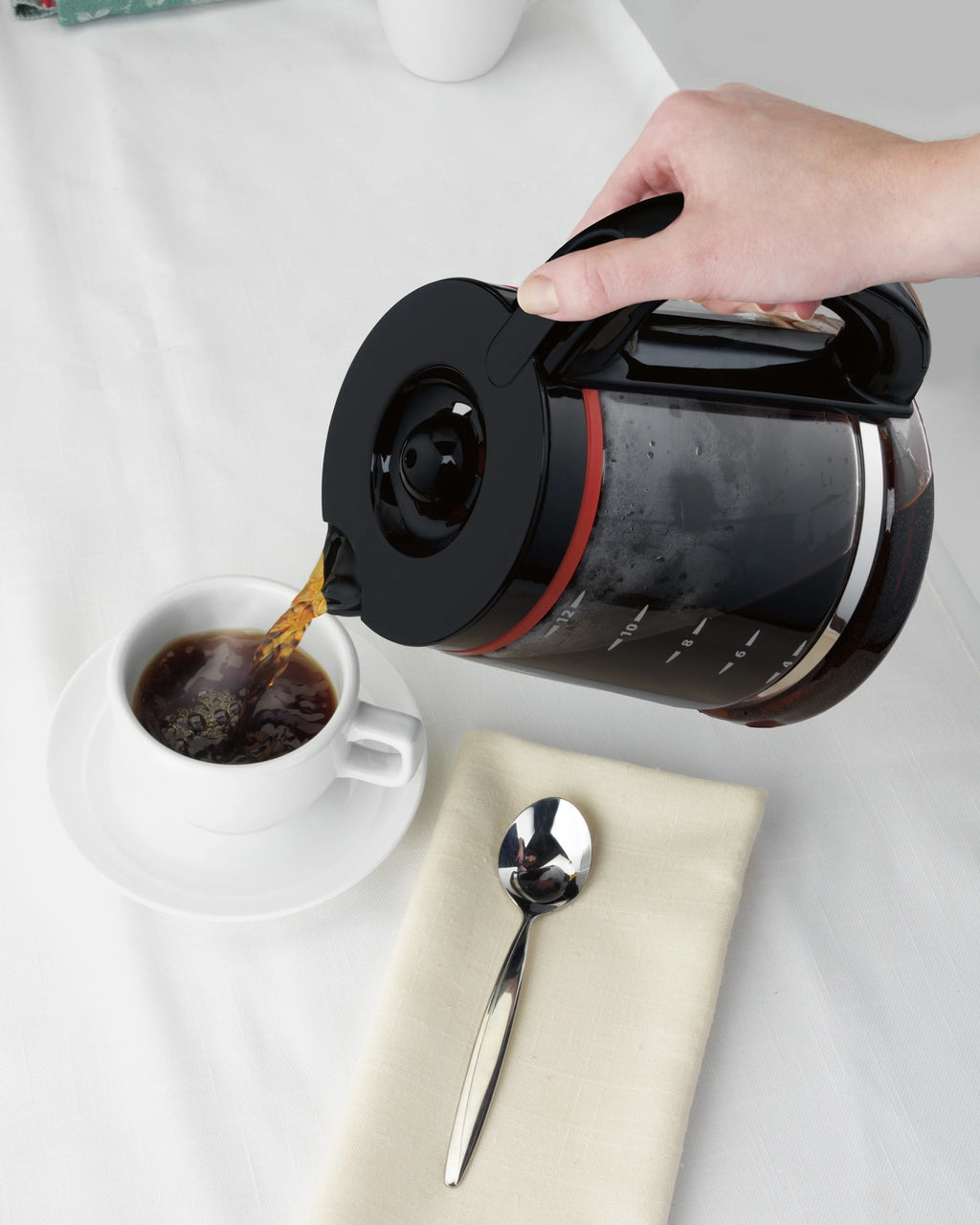 12 Cups Black Programmable Coffee Maker B34226