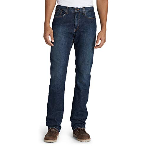 Men's Flannel-Lined Flex Jeans - Straight Fit I76349