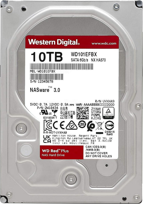 10TB NAS Internal Hard Drive HDD U879646