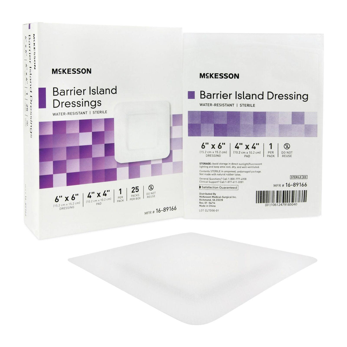 Composite Island Dressing 100/case D4597