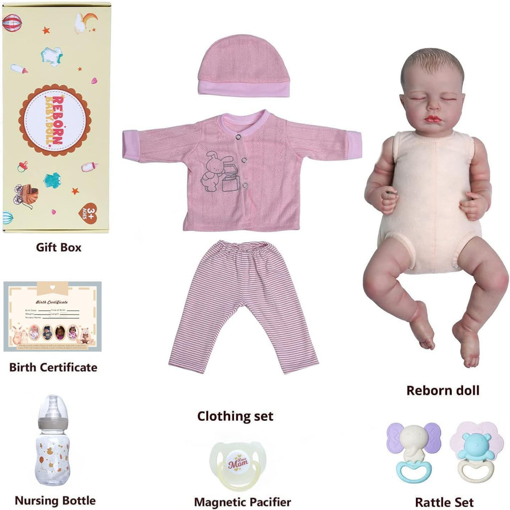 18 Inch Soft Body Realistic Reborn Baby Doll Z9368