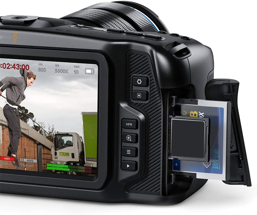 Pocket Cinema Camera 4K Bundle with Waterproof Case, 64GB Memory Card & Battery Pack P5935