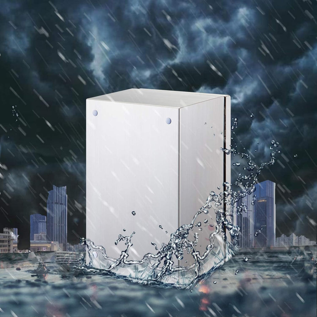 10 x 8 x 4'' NEMA 4X Steel Electrical Enclosure Z231347