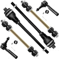 6pcs Suspension Kit Sway Bar Links Tie Rod Ends Q2327