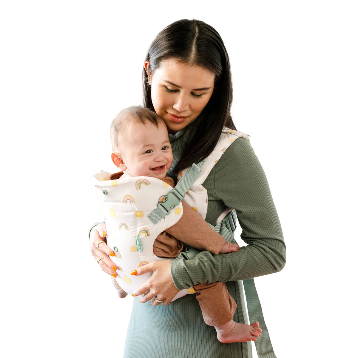 Convertible Baby Carrier 4-Position 8-32lbs Sandy Tan W11142