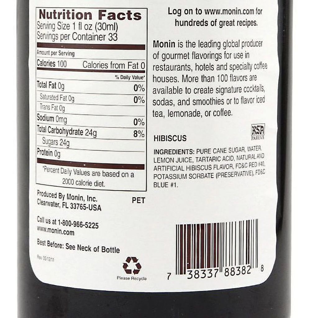 Hibiscus Pet Syrup C48454