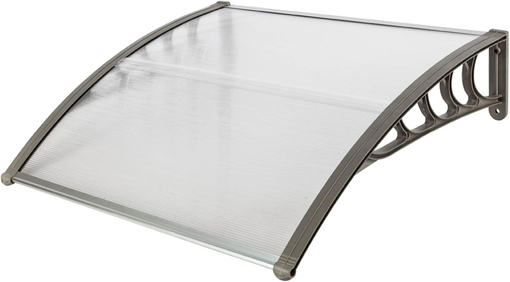 White and Grey Door and Window Awning Canopy U42031