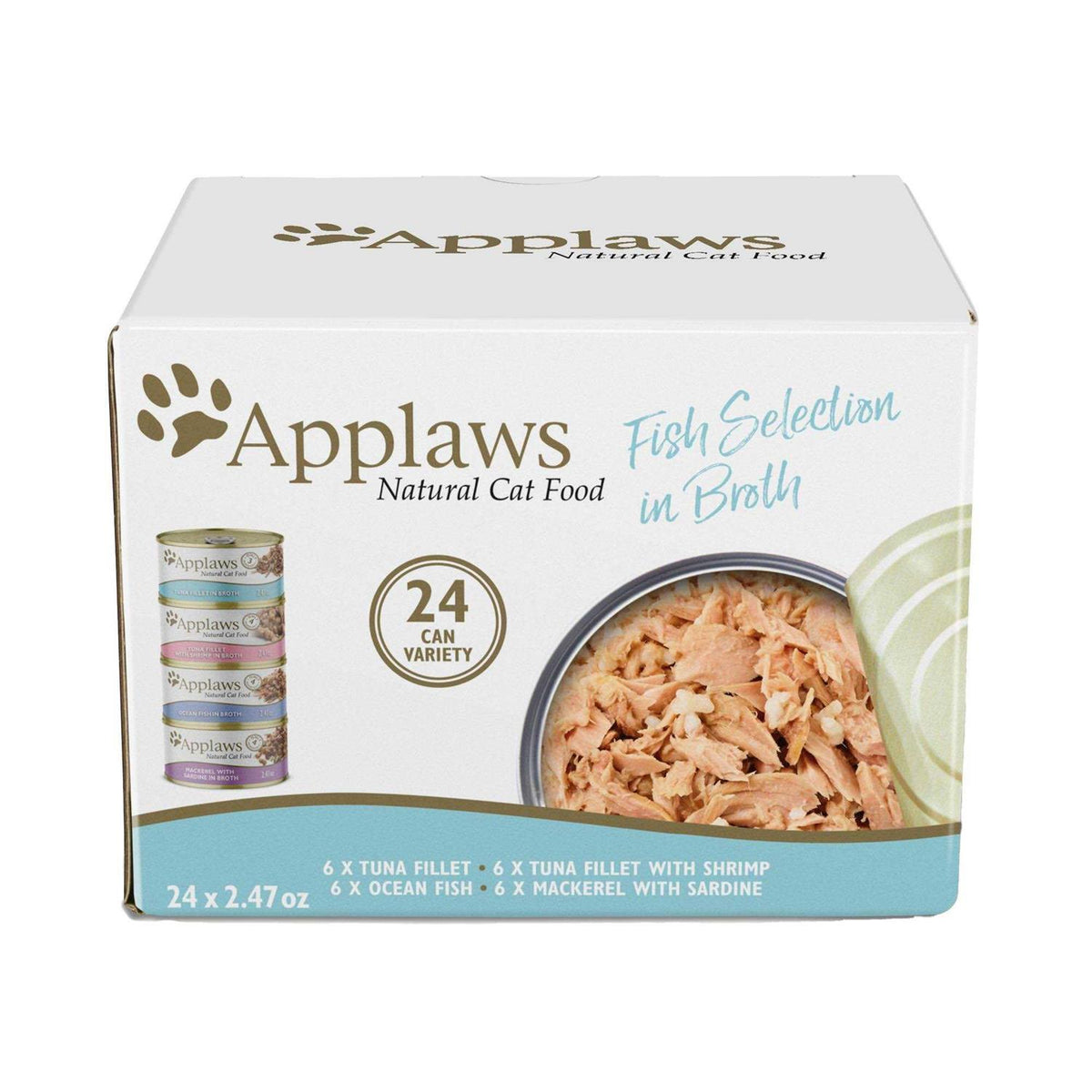 Cat Wet Food in Broth Variety Pack V599