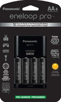 Battery Charger with 4-Pack AA Rechargeable Batteries W2771