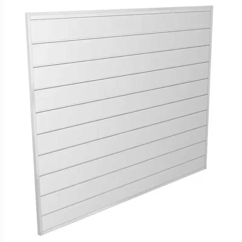 PVC Slatwall 4 ft. x 4 ft. White U895