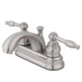 4" Centerset Brushed Nickel Bathroom Faucet U36258