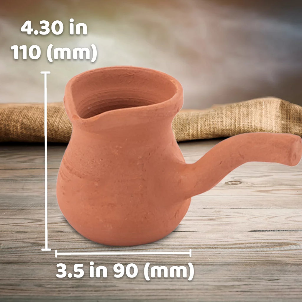 Handmade Clay Turkish Coffee Pot L2710