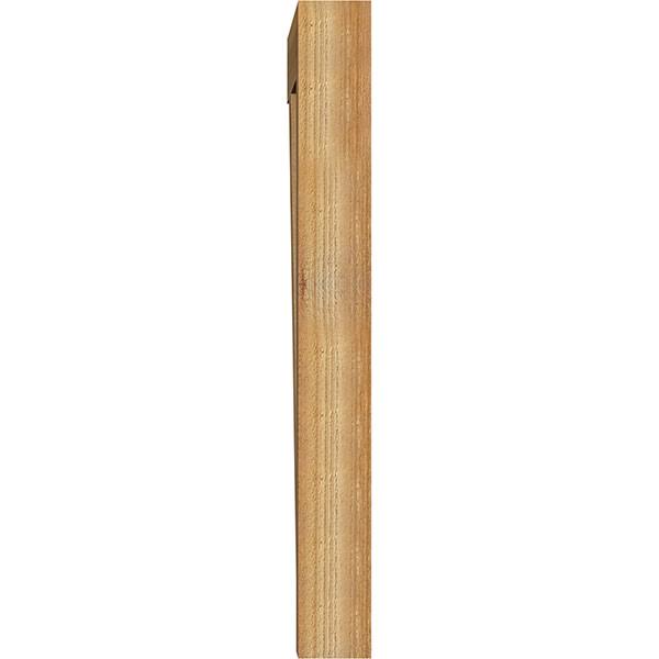 4x22W x 24x22D x 36x22H Olympic Block Rough Sawn Bracket, Western Red Cedar T559