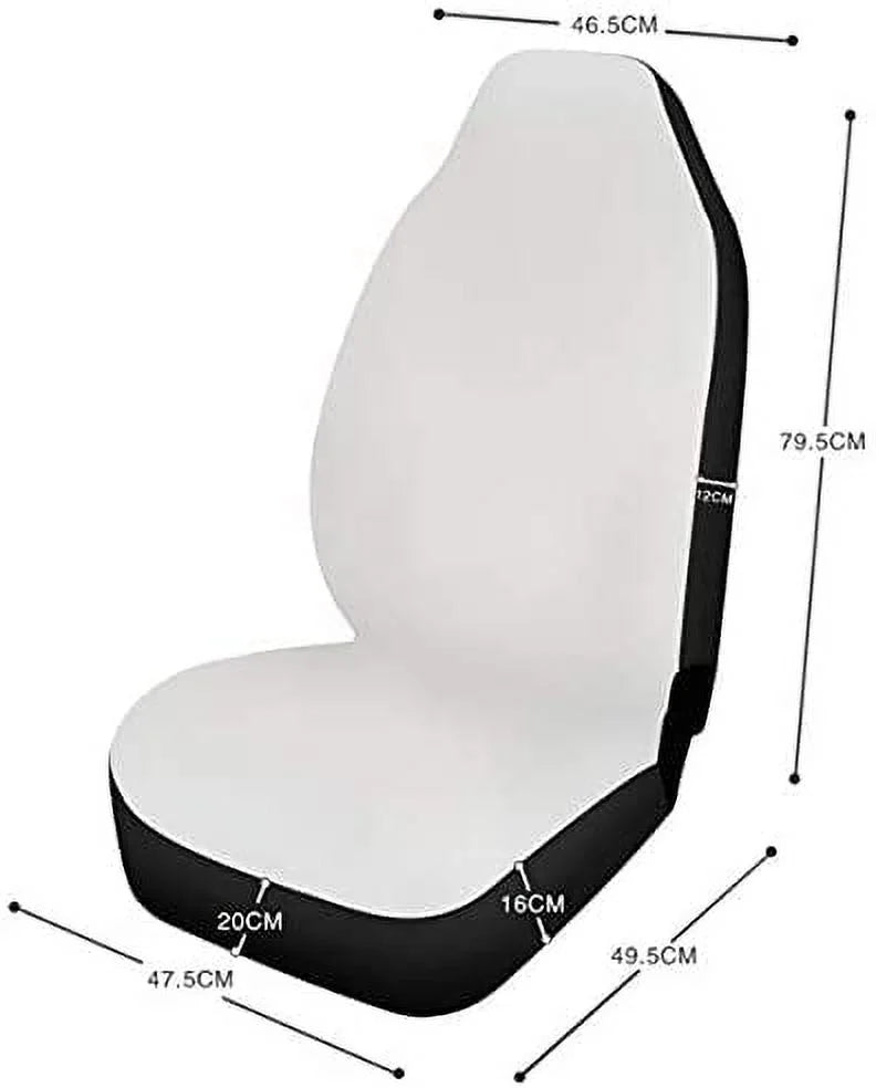 Set of 2 Universal Car Seat Covers D6730