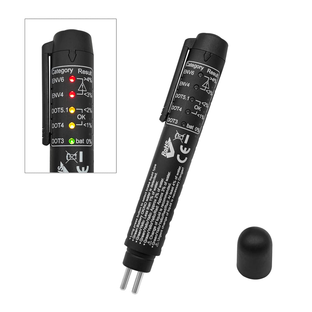 Brake Fluid Tester Pen with 5 LED Indicators Y780279