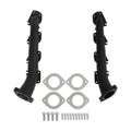Black Ceramic Finish Cast-Iron Exhaust Manifolds J455
