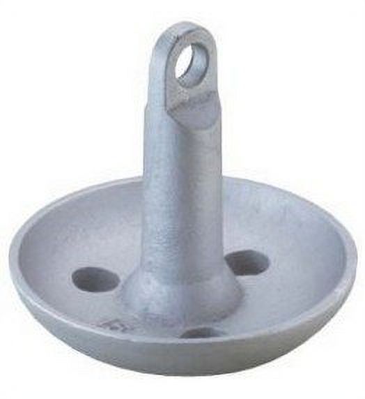 Aluminum Mushroom Style Anchor, Gray - 15 lbs M8970