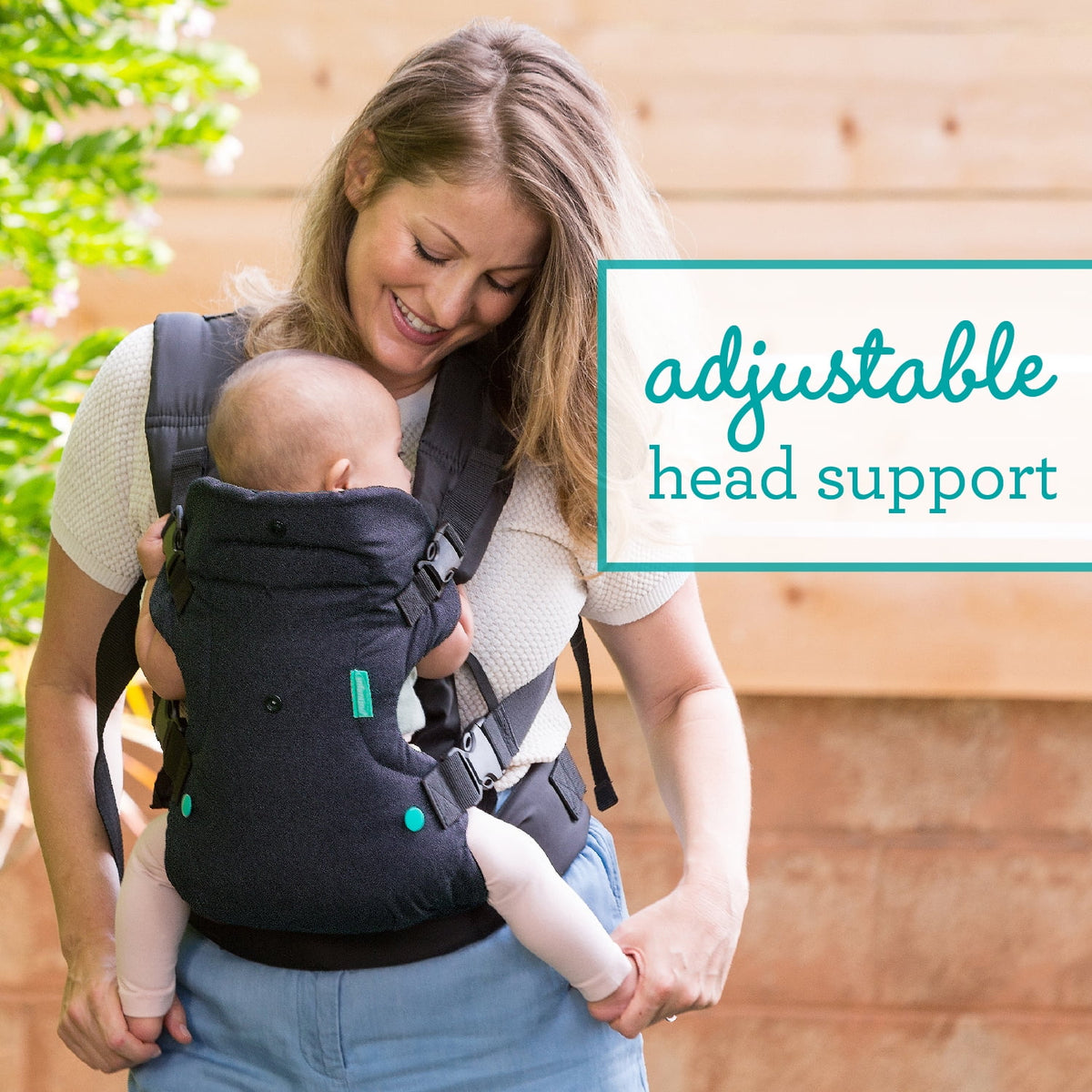 Convertible Baby Carrier 4-Position 8-32lbs Sandy Tan W11142
