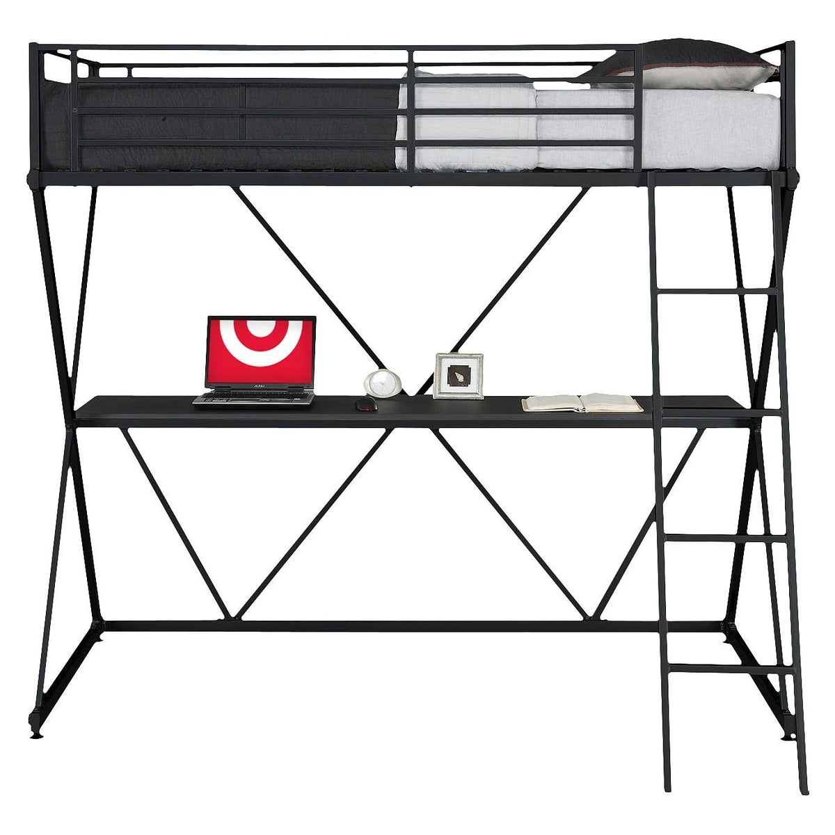 Black Loft Bed D57305