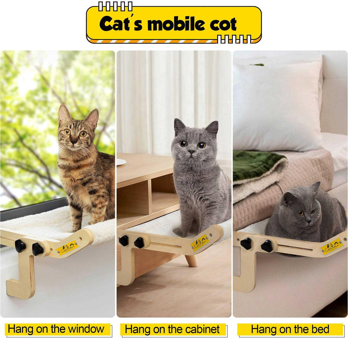 Indoor Cat Hammock Cat Window Perch C84434