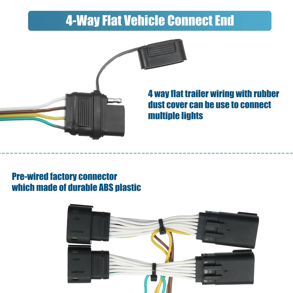 4 Pin Trailer Towing Wiring Harness with Converter Y45917