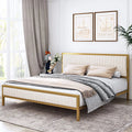 Full Size Velvet Upholstered Platform Bed Frame I9747