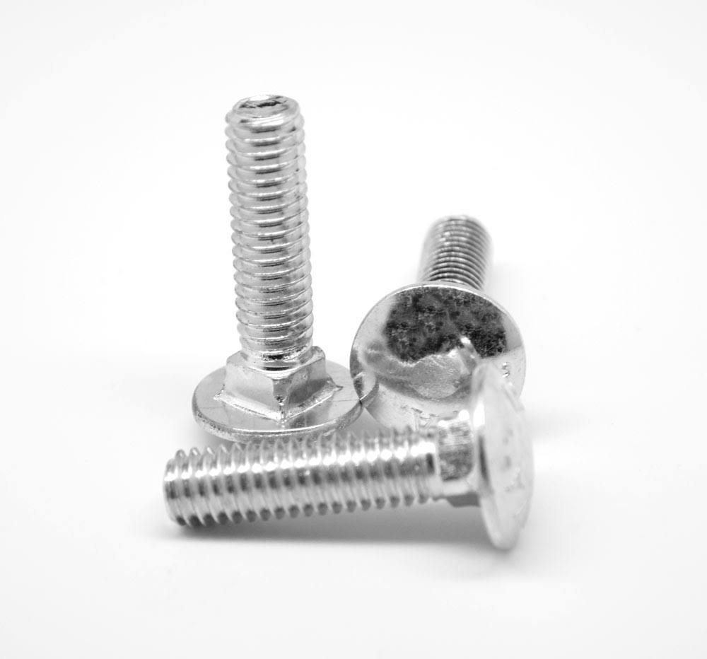 1/2x22-13 x 2 3/4x22 Coarse Thread Carriage Bolt Stainless Steel 316 Pk 125 G480