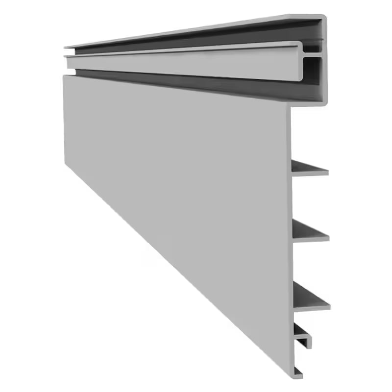 PVC Slatwall 4 ft. x 4 ft. White U895